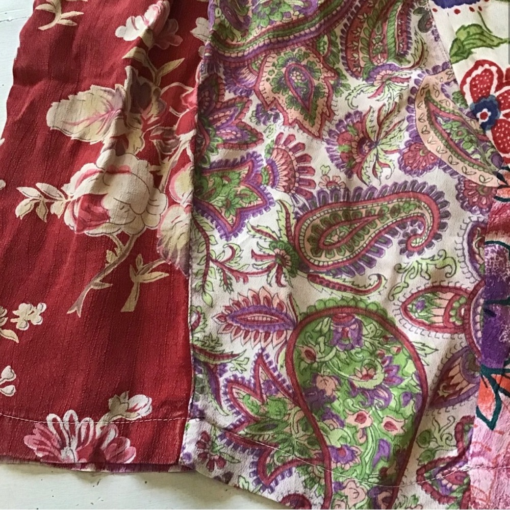 Sacred Threads Boho Floral Shorts - image 7